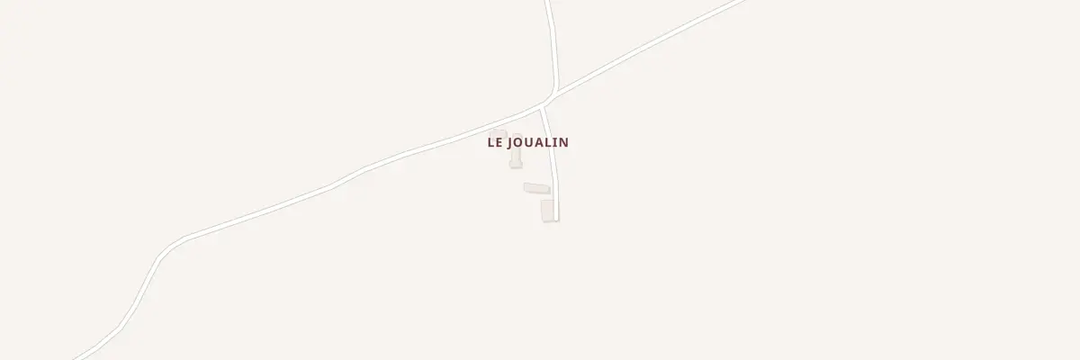 Plan du 14 Rte du Joualin à Gâprée