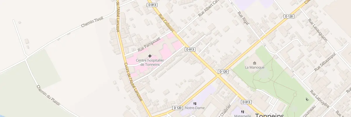 Plan du 34 Rue Corderies Dubernet à Tonneins