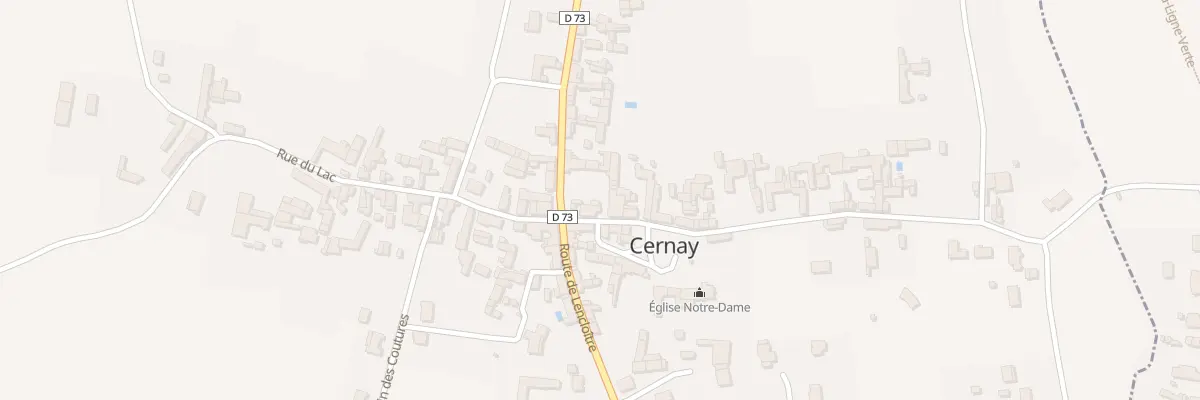 Plan du 3 Rue de la Fontaine d’Amour à Cernay