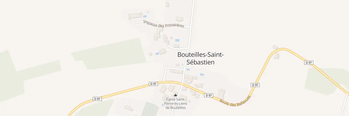 Plan du 97 Rte des Croix à Bouteilles-Saint-Sébastien