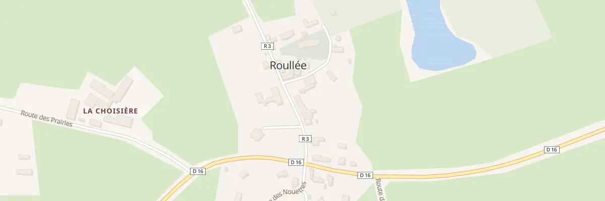 Plan du 5012 Le Bourg Roullee à Villeneuve-en-Perseigne
