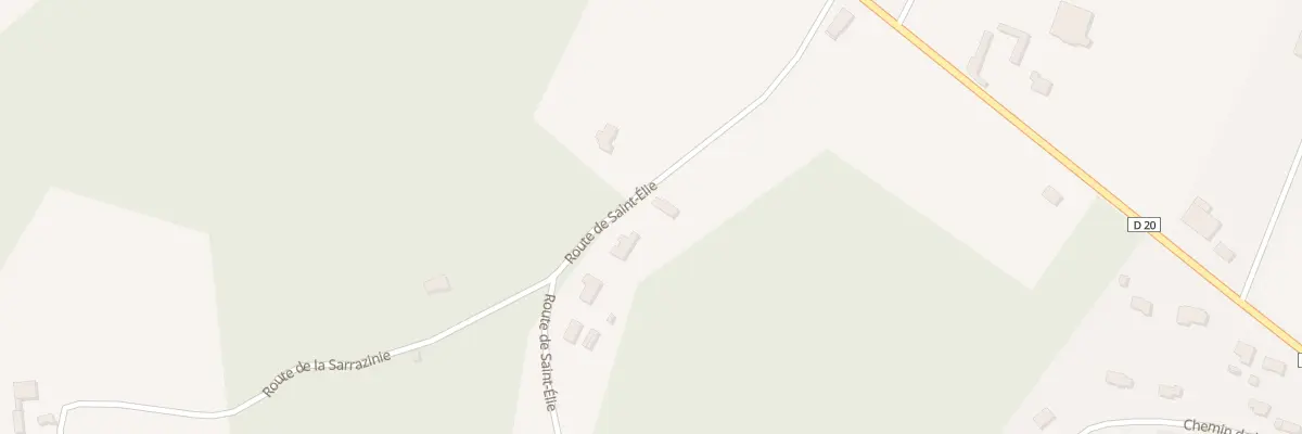 Plan du 1504 Rte de Saint Élie à Ribérac