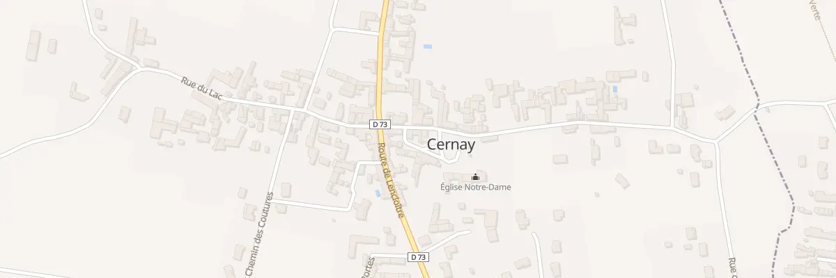 Plan du 6 Rue de la Fontaine d’Amour à Cernay