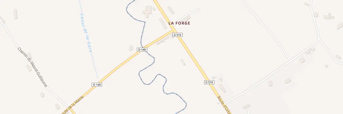 Plan du 284 Rte d’Orbec à Saint-Denis-de-Mailloc