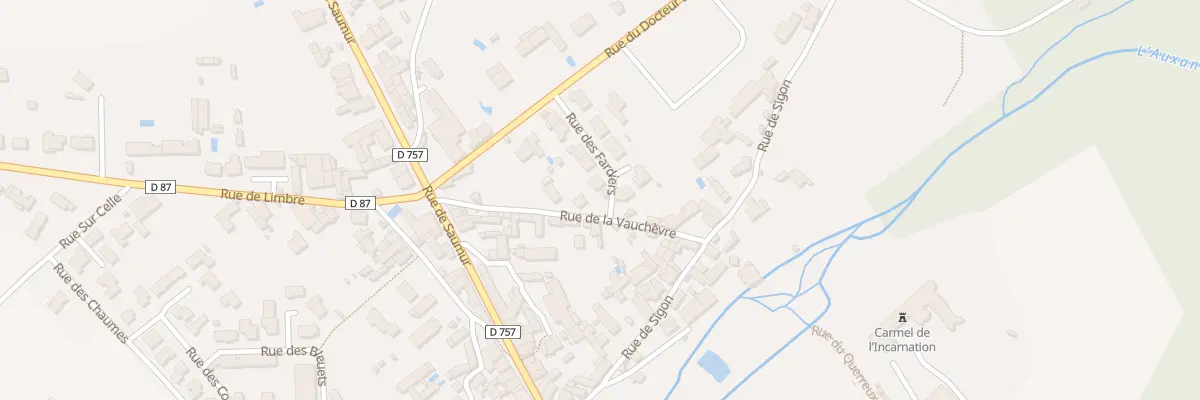 Plan du 10 Rue des Fardiers à Migné-Auxances