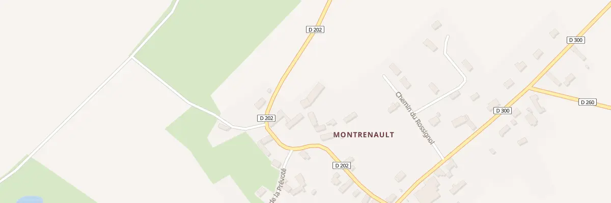 Plan du 6 Rte des Mesanges à Saosnes