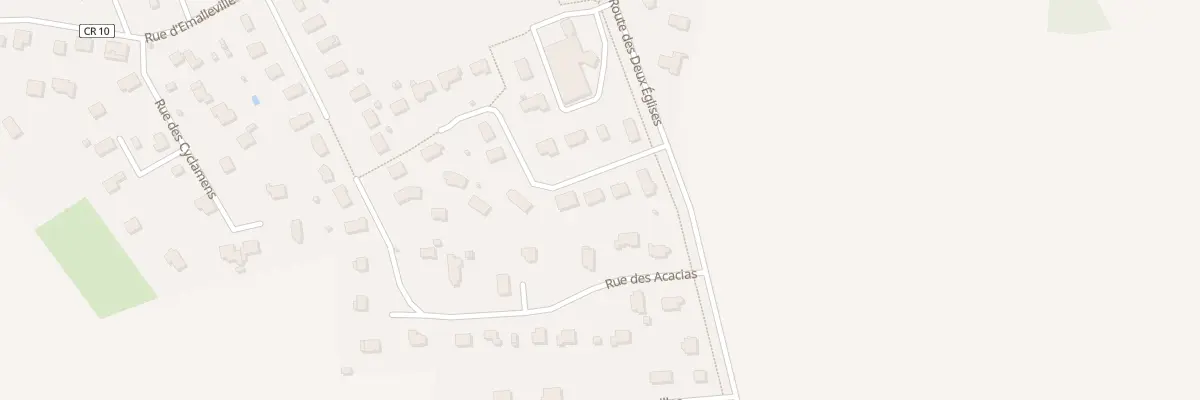 Plan du 5 Imp des Glycines à Saint-Sauveur-d’Émalleville