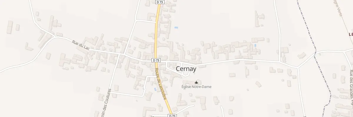 Plan du 5 Rue de la Fontaine d’Amour à Cernay