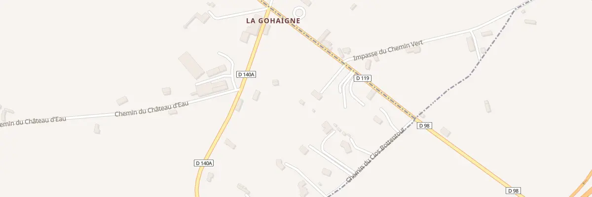 Plan du 5041 La Gohaigne à Saint-Benoît-d’Hébertot
