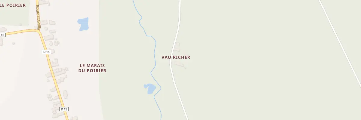 Plan du 1121 Vauricher à Langeais