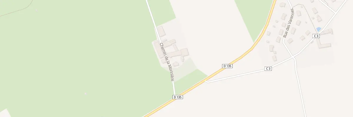 Plan du 108 Che de la Morinière à Villiers-au-Bouin