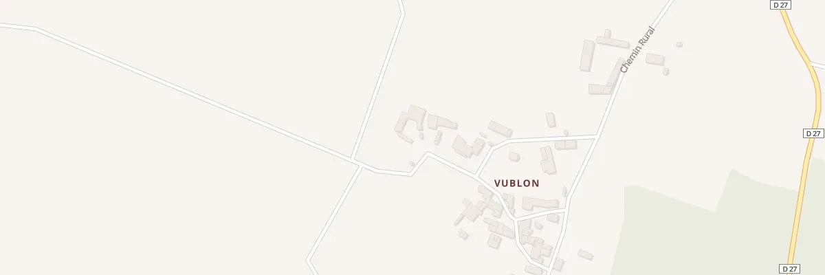 Plan du 5299 Vublon à Romagne