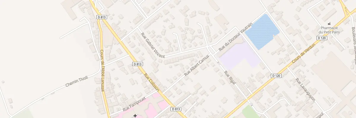 Plan du 36 Rue Gabriel Vincent à Tonneins