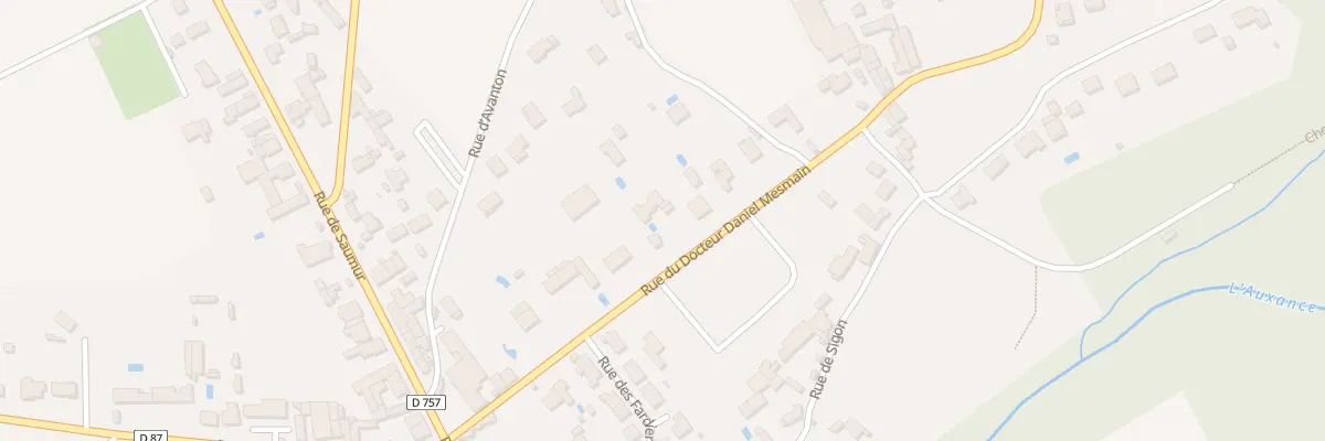 Plan du 7T Rue du Doc Daniel Mesmain à Migné-Auxances