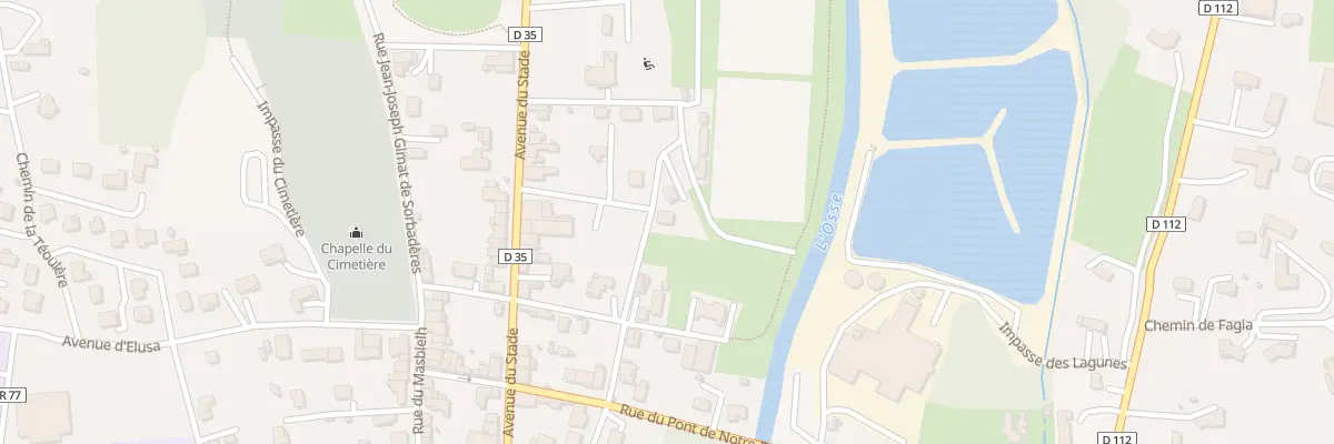 Plan du 7 Rue de Cheminot à Vic-Fezensac