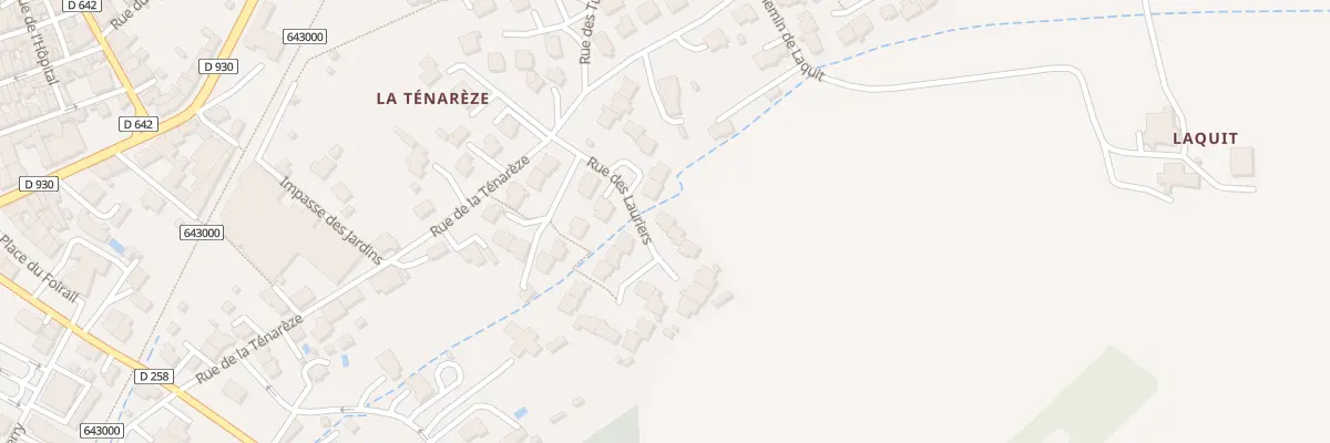 Plan du 14 Rue des Lauriers à Lavardac