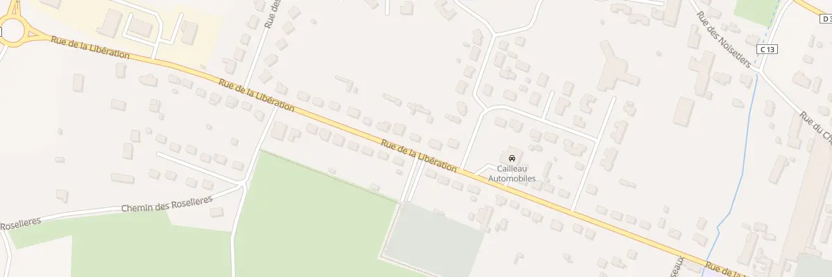 Plan du 38 Rue de la Liberation à Vaas