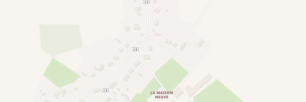 Plan du 52 Rte de Beaufay à Savigné-l’Évêque