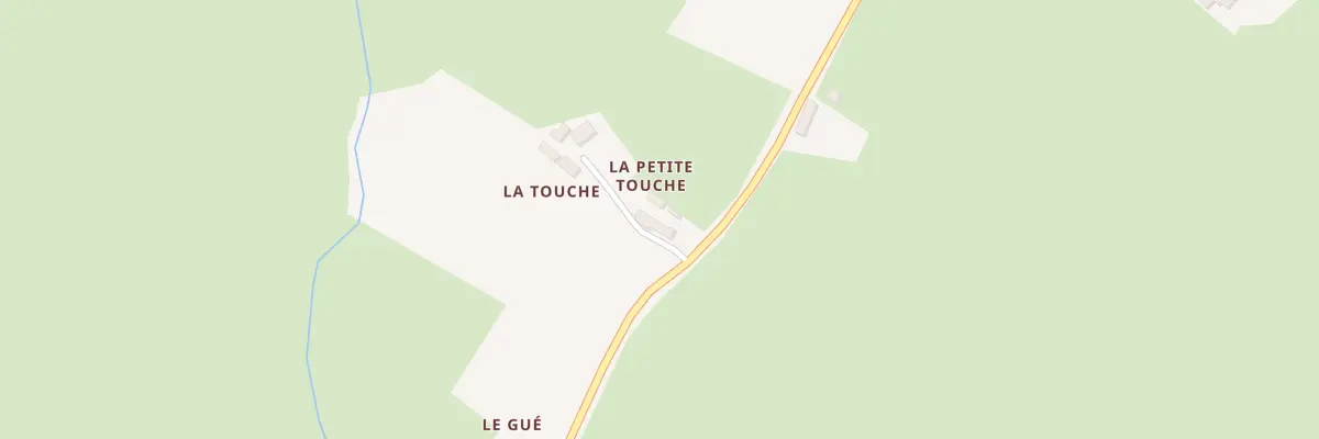 Plan du 5124 La Petite Touche à Mézières-sur-Ponthouin
