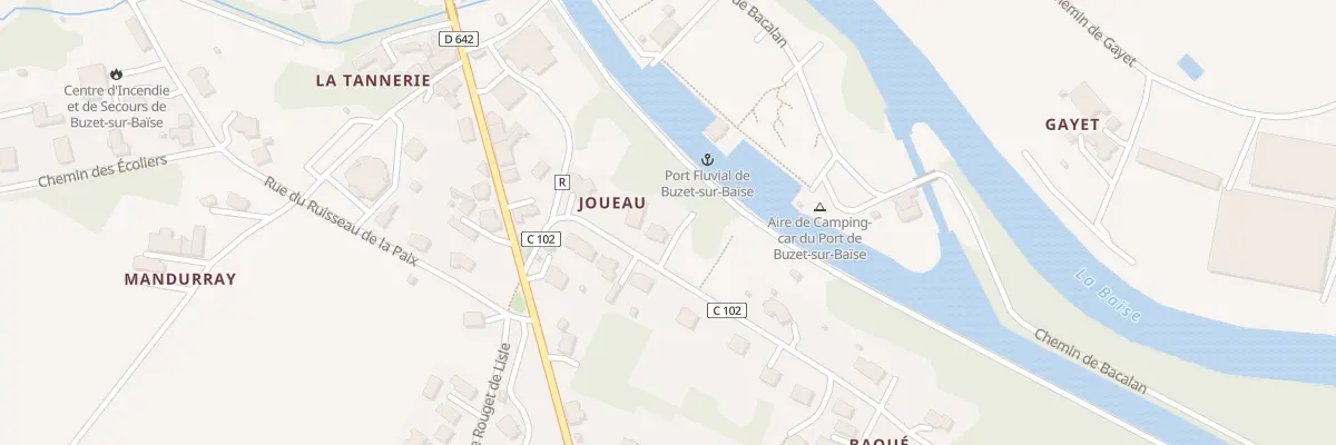 Plan du 141 Chem de Joueau-saint-martin à Buzet-sur-Baïse