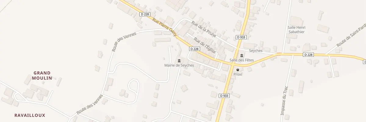 Plan du 48 Pl de la Mairie à Seyches