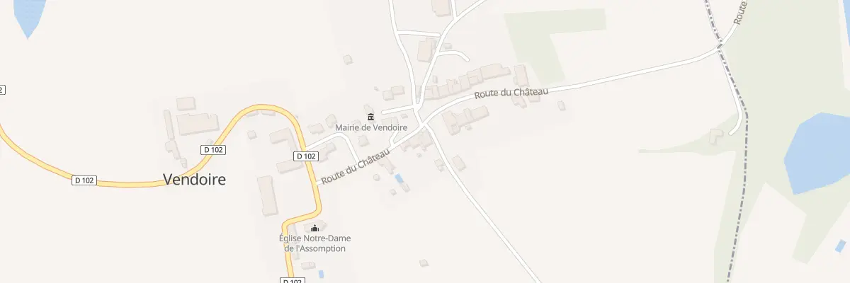 Plan du 30 Imp du Centre à Vendoire