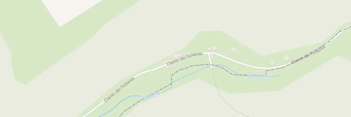 Plan du 651 Che des Fontaines à Oudalle