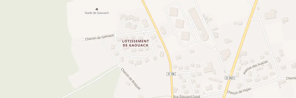 Plan du 2 Rue des Fauvettes à Miélan