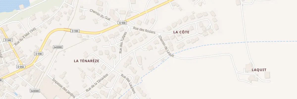 Plan du 26 Rue de la Tenareze à Lavardac