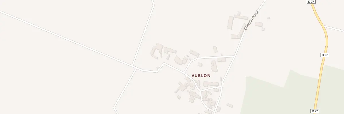 Plan du 5298 Vublon à Romagne