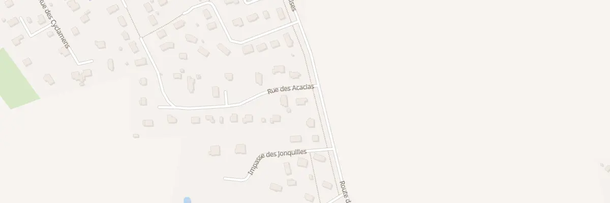 Plan du 25 Rue des Acacias à Saint-Sauveur-d’Émalleville