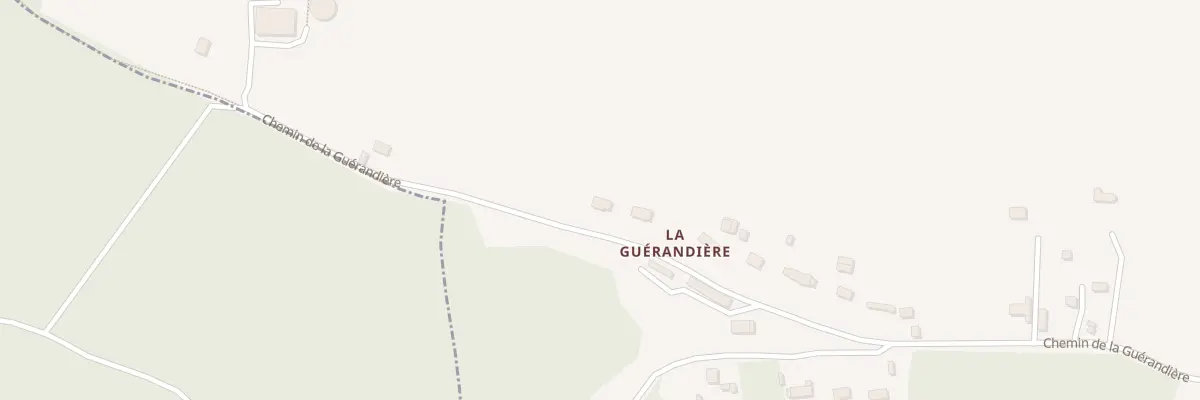 Plan du 732 Che de la Guérandière à Firfol
