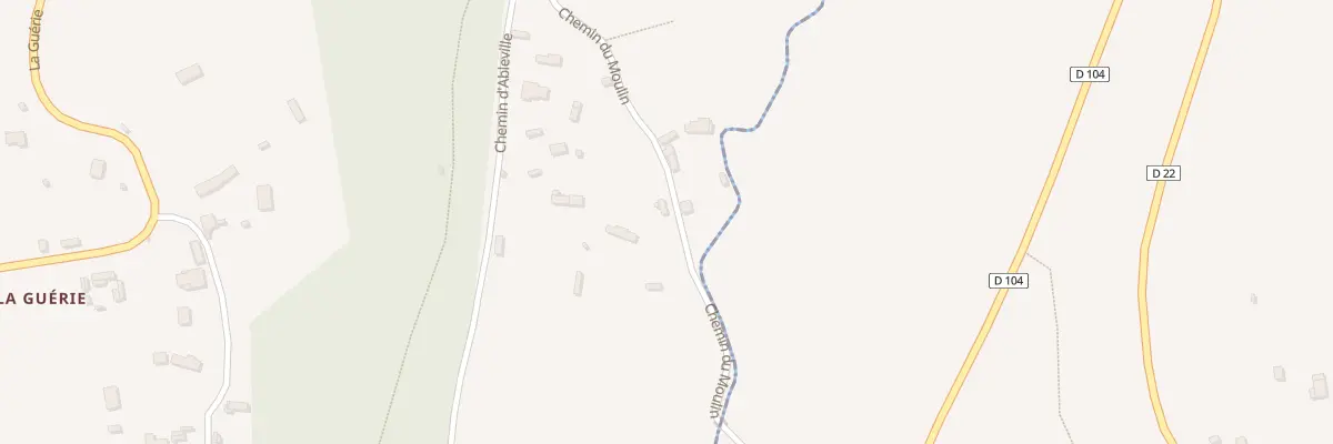 Plan du 5413 Ableville à Ablon