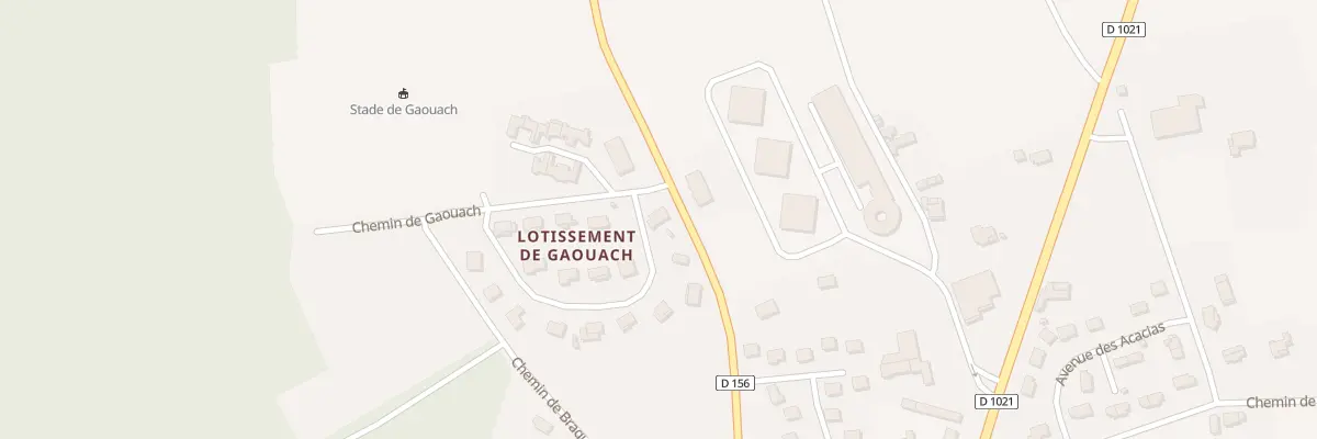 Plan du 1 Rue des Fauvettes à Miélan