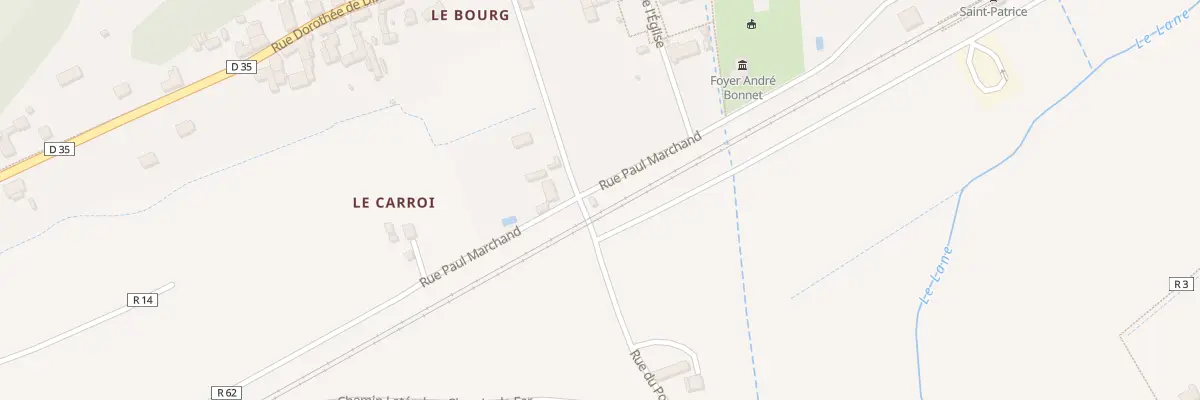 Plan du 4 Rue Paul Marchand à Coteaux-sur-Loire