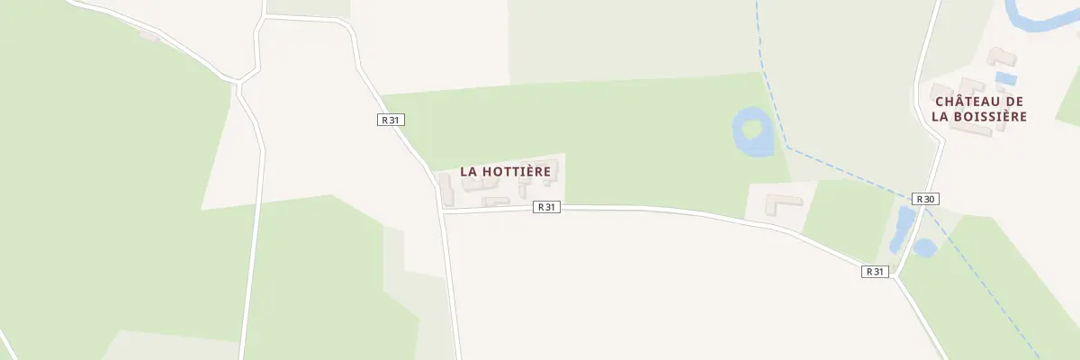 Plan du 86 Rte de la Hotière à Hommes