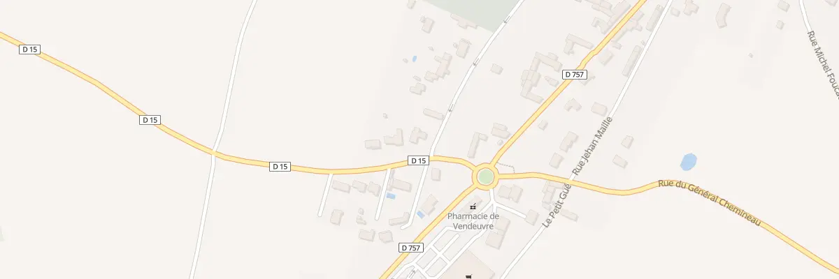 Plan du 1B Rte des Sablières à Saint-Martin-la-Pallu