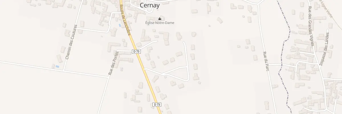 Plan du 3 Pl des Amandiers à Cernay