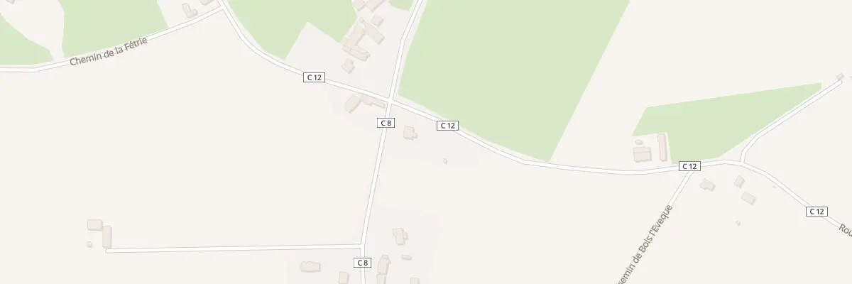 Plan du 80 Rte de Beaufay à Savigné-l’Évêque