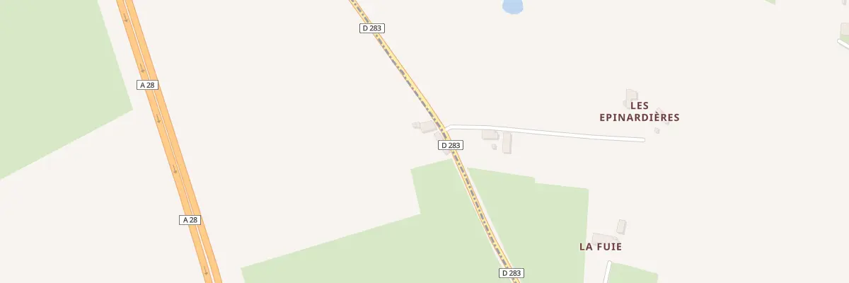 Plan du 707 Rte de la Maugerie à Teloché