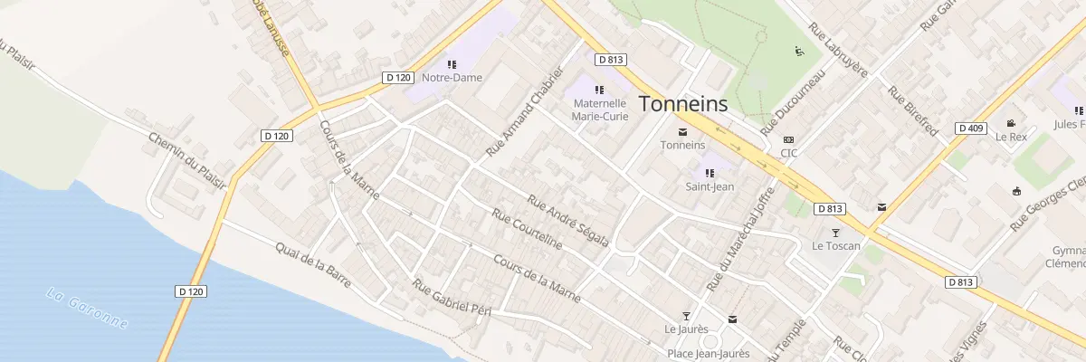 Plan du 26 Rue André Ségala à Tonneins