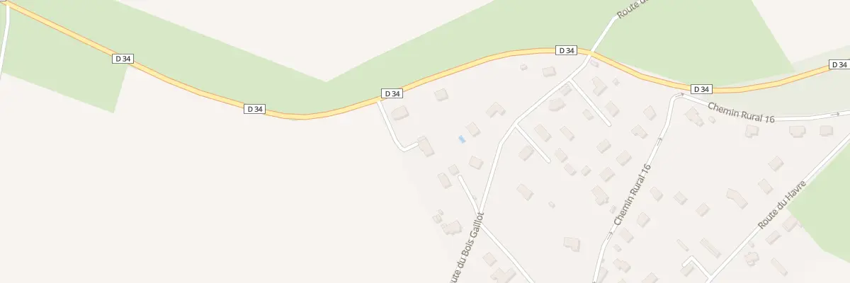 Plan du 605 Rte de Saint Laurent à Épretot