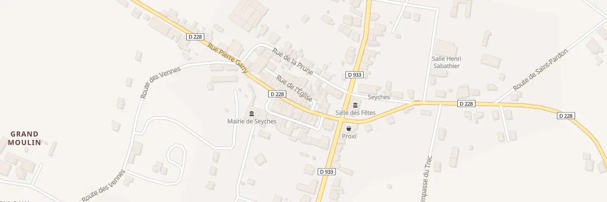 Plan du 29 Rue de L’Église à Seyches