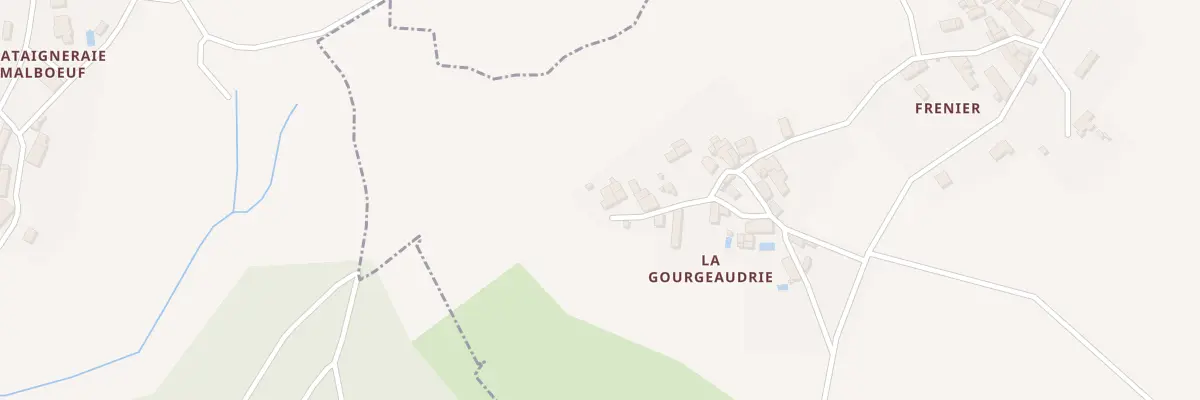 Plan du 9 La Gourgeaudrie à Genouillé