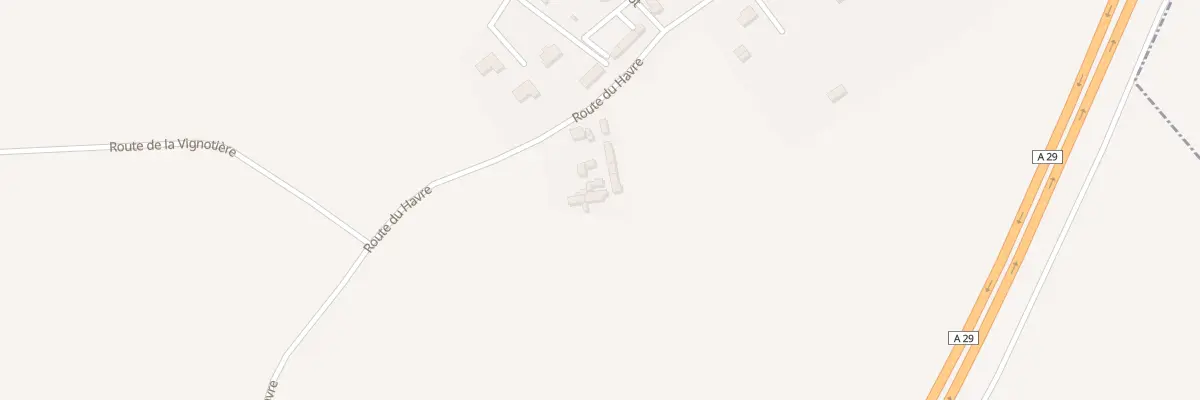 Plan du 771 Rte du Havre à Épretot