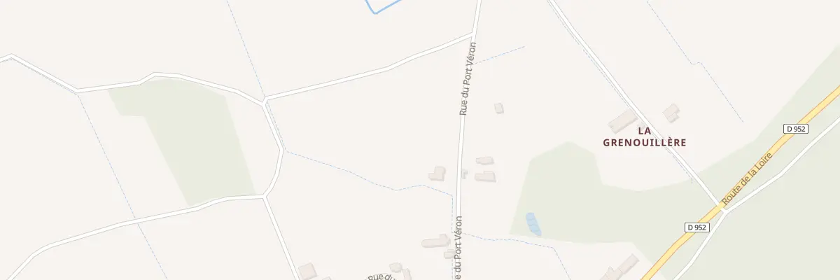 Plan du 8 Rue du Port Véron à Coteaux-sur-Loire