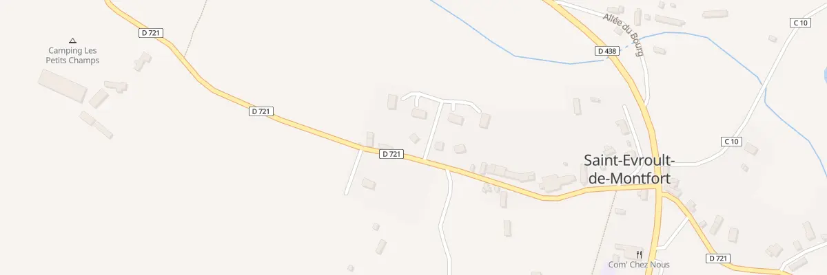 Plan du 1 Imp du Lotissement à Saint-Evroult-de-Montfort
