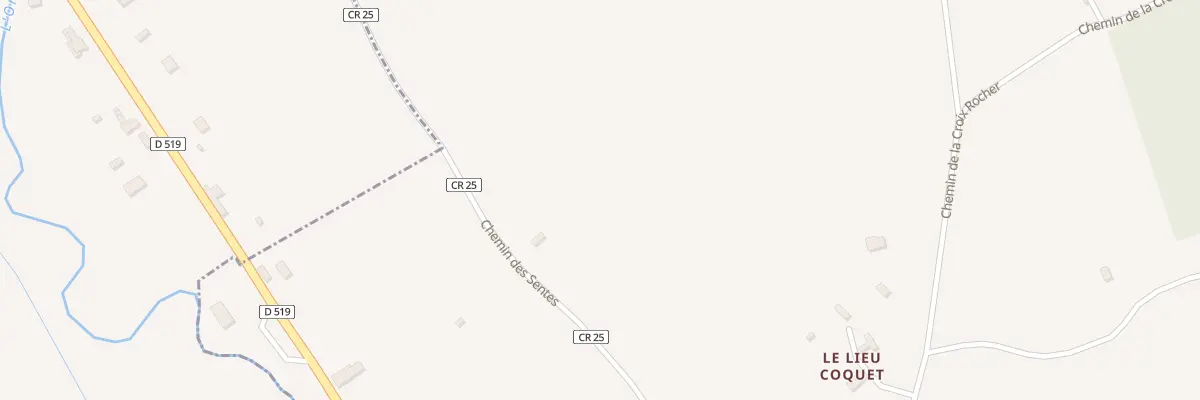 Plan du 5111 Cour aux Genets à Saint-Denis-de-Mailloc
