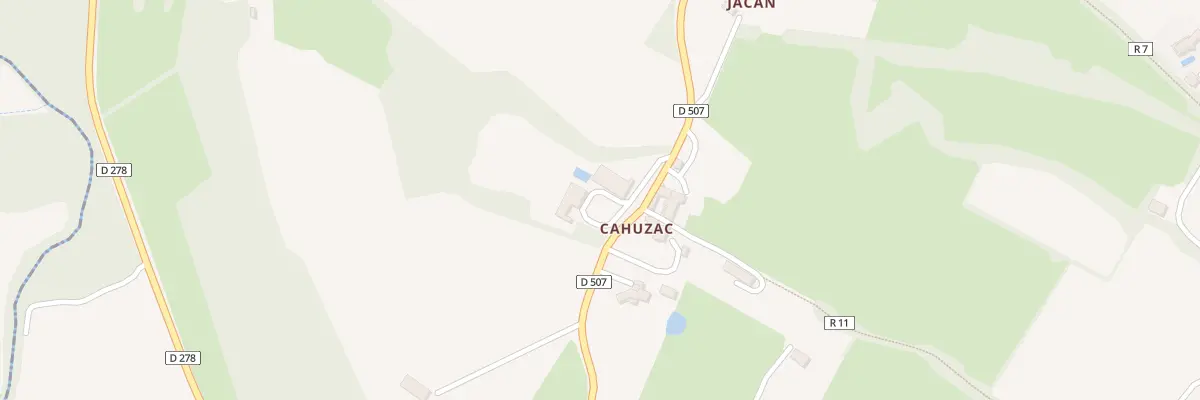 Plan du 5044 A Cahuzac à Larressingle