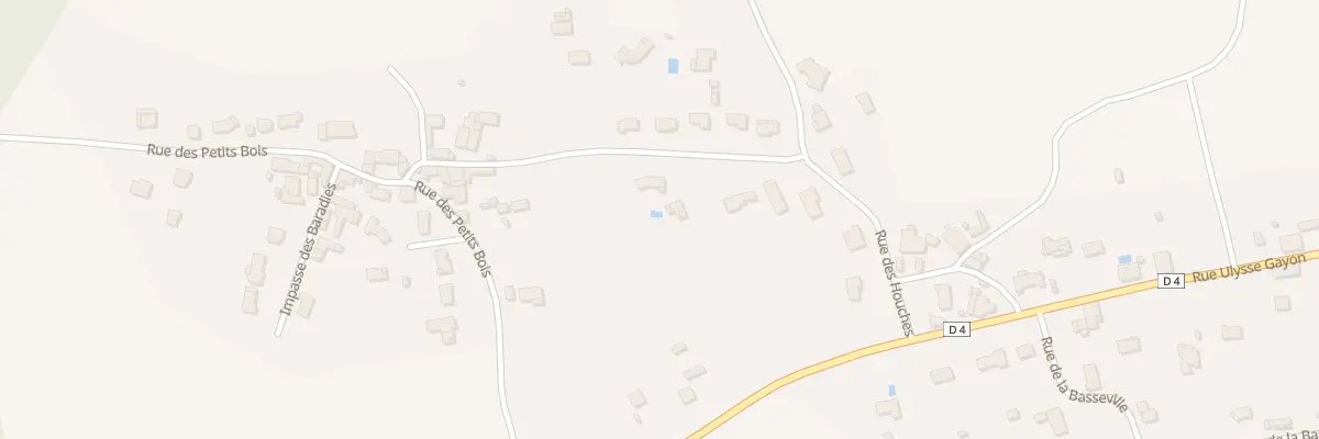 Plan du 121 Rue des Grands Champs à Bouëx